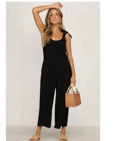 Summer Wide Leg Dress Jumpsuit