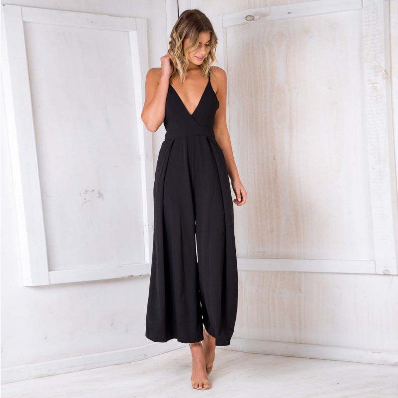 Wide Leg Pants Jumpsuits