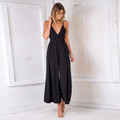 Wide Leg Pants Jumpsuits