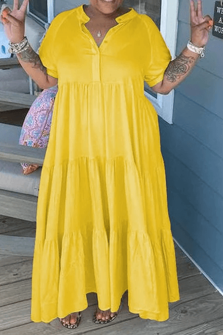 ACEWONDERS™ Tiered Midi Dress