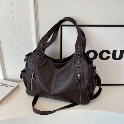 Scarlett™ - Elegant Leather Shoulder Bag