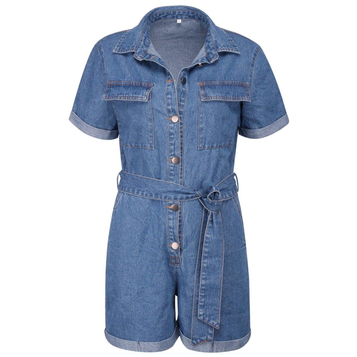 Women's Denim Jumpsuit