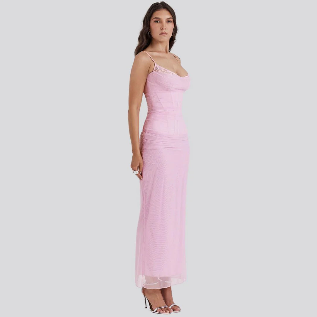 Acewonders™ Blush Embrace Dress