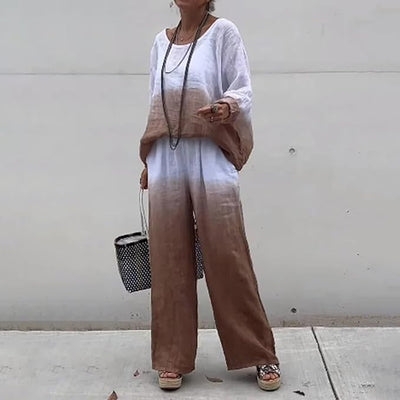 Amelia™ - Super Comfortable Casual Loose Shirt Pant Set