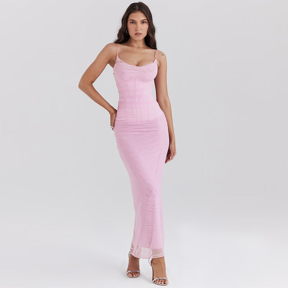 Acewonders™ Blush Embrace Dress