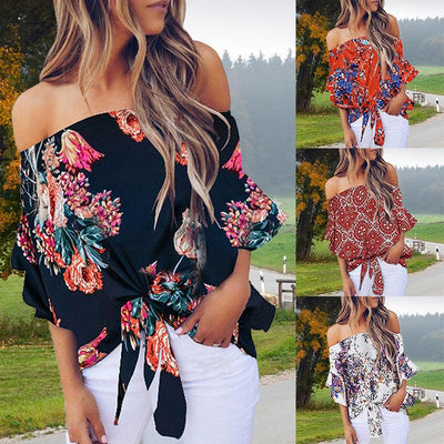 Strapless Tube Top Chiffon Shirt