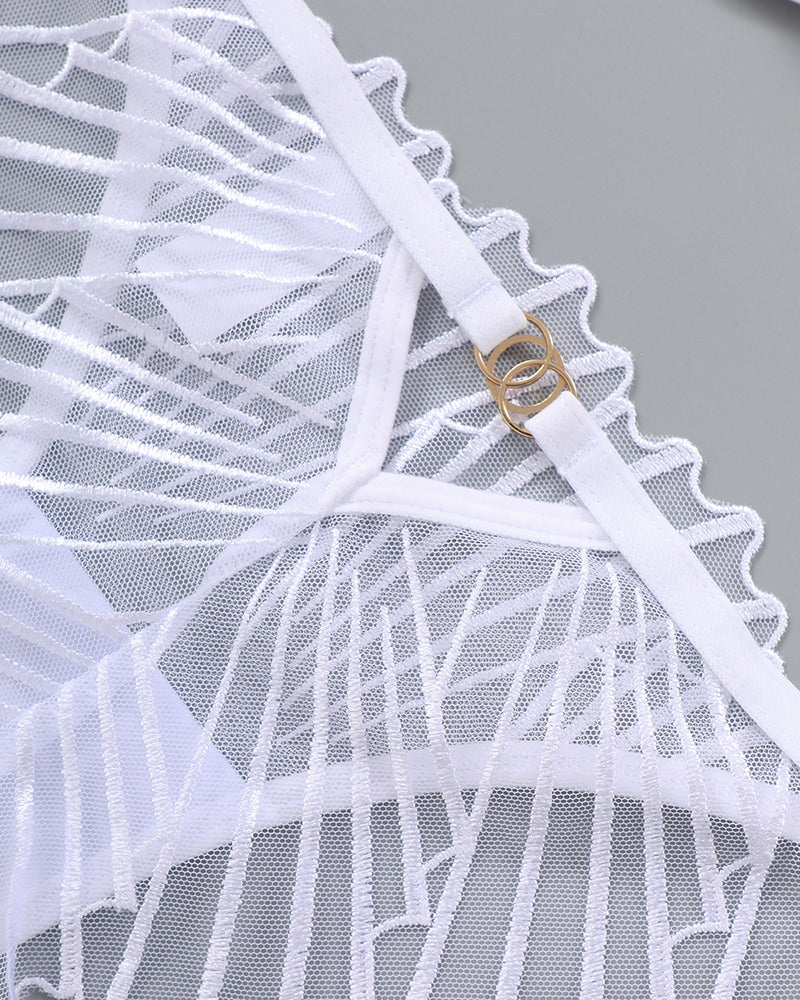 Thin Embroidered Panty