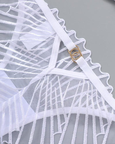 Thin Embroidered Panty