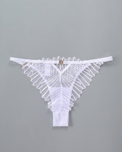 Thin Embroidered Panty