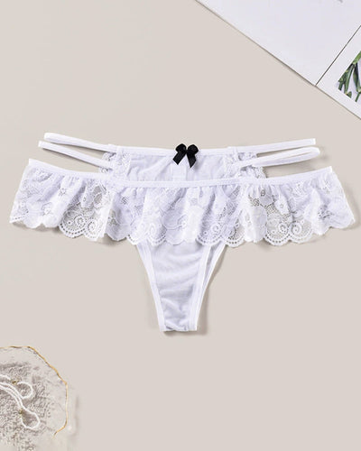 Low Waist Triangle Lace  Panties