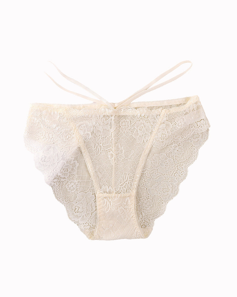 Lace Hipster V-Shape Panties