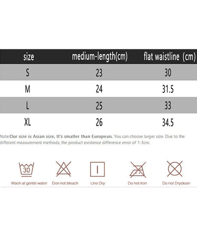 Lace print stripes Panties