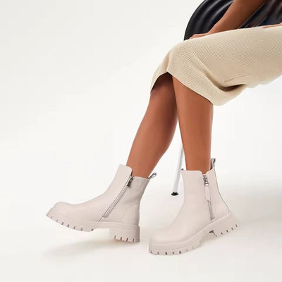 Tyla Sherpa Lined Ankle Boots