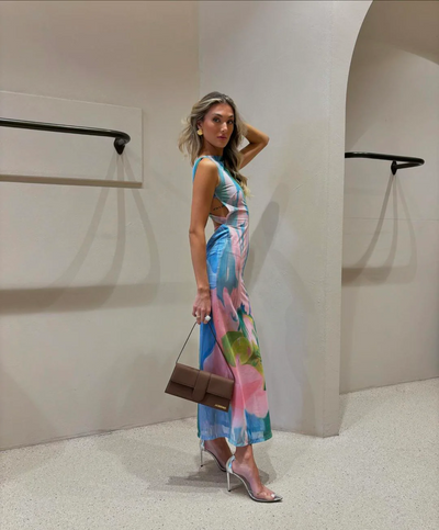 Acewonders™ Colorful Maxi Dress