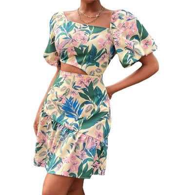 Women's Floral Print Dress