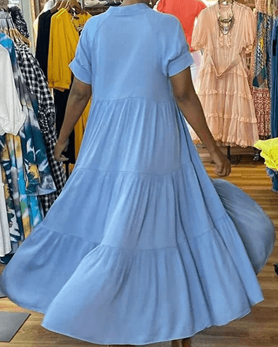 ACEWONDERS™ Tiered Midi Dress