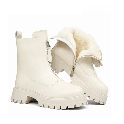 Tyla Sherpa Lined Ankle Boots